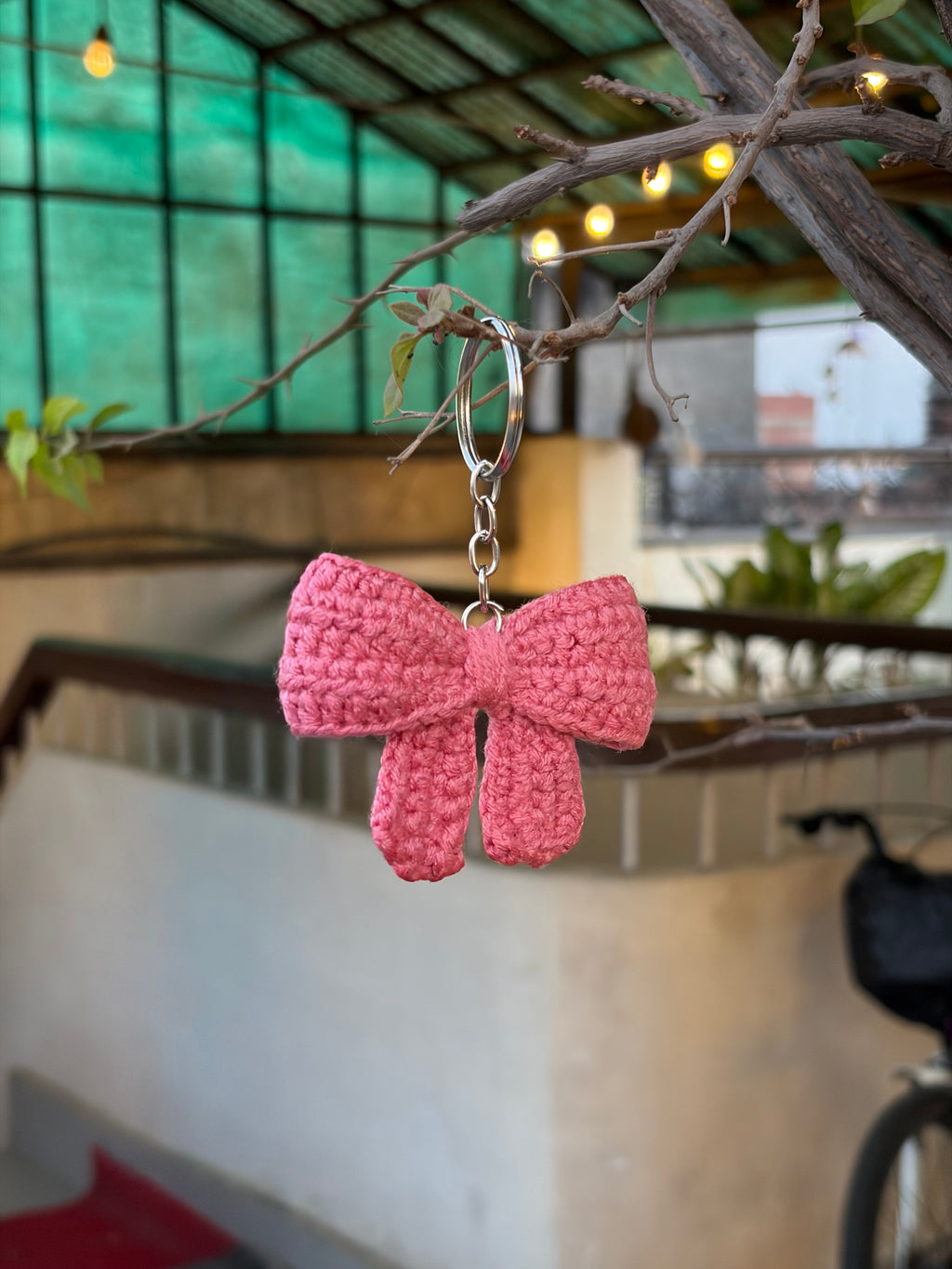 Bow keychain