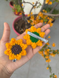 Sunflower clip