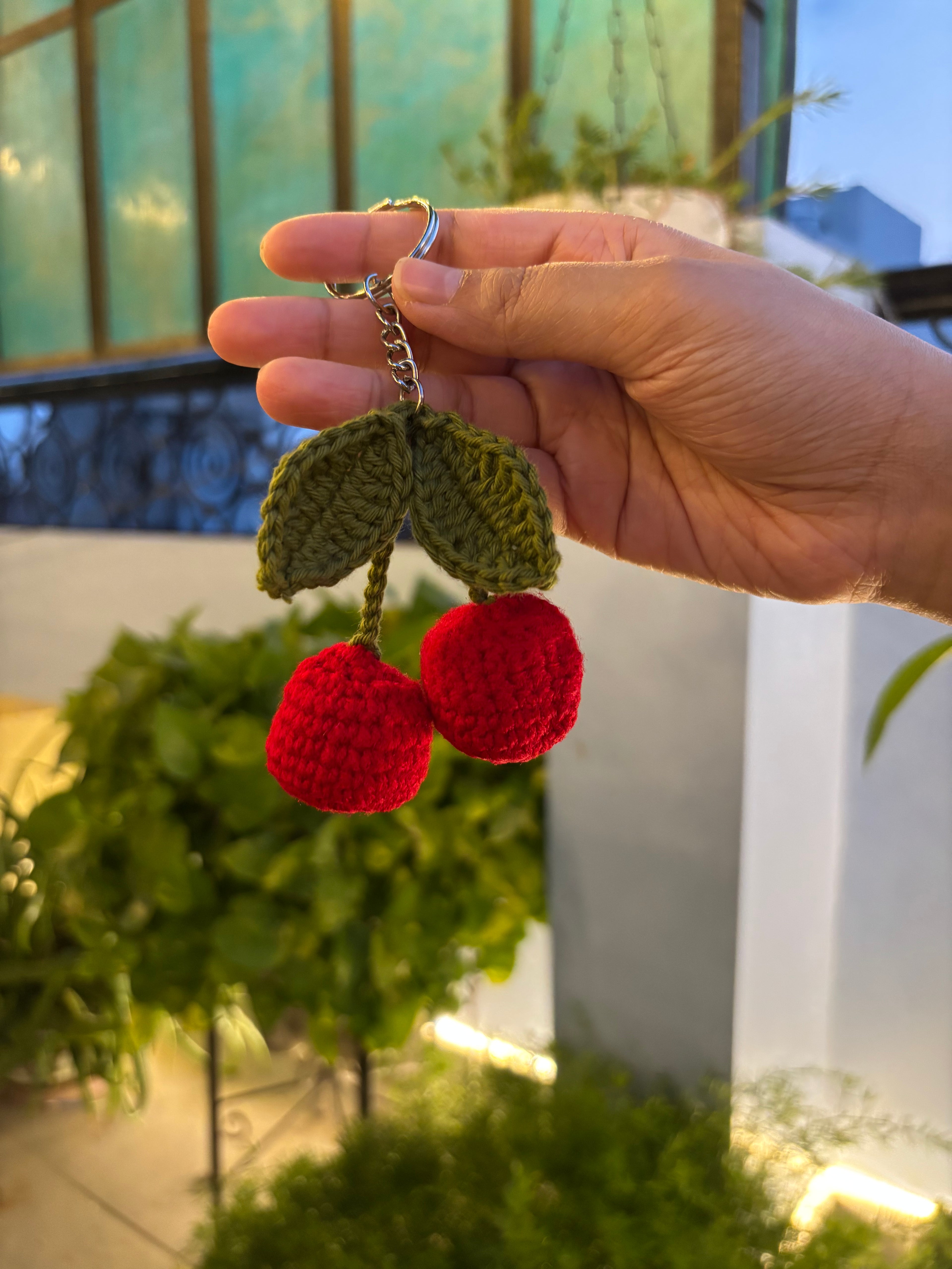 Cherry keychain