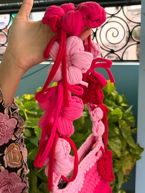 Crochet Flower Bag